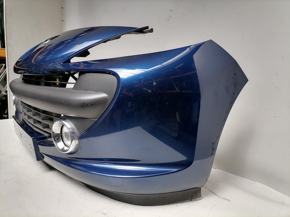 Peugeot 207SW RC original Sto&szlig;stange Stossf&auml;nger vorn KPL Montebello blau Bj.2009